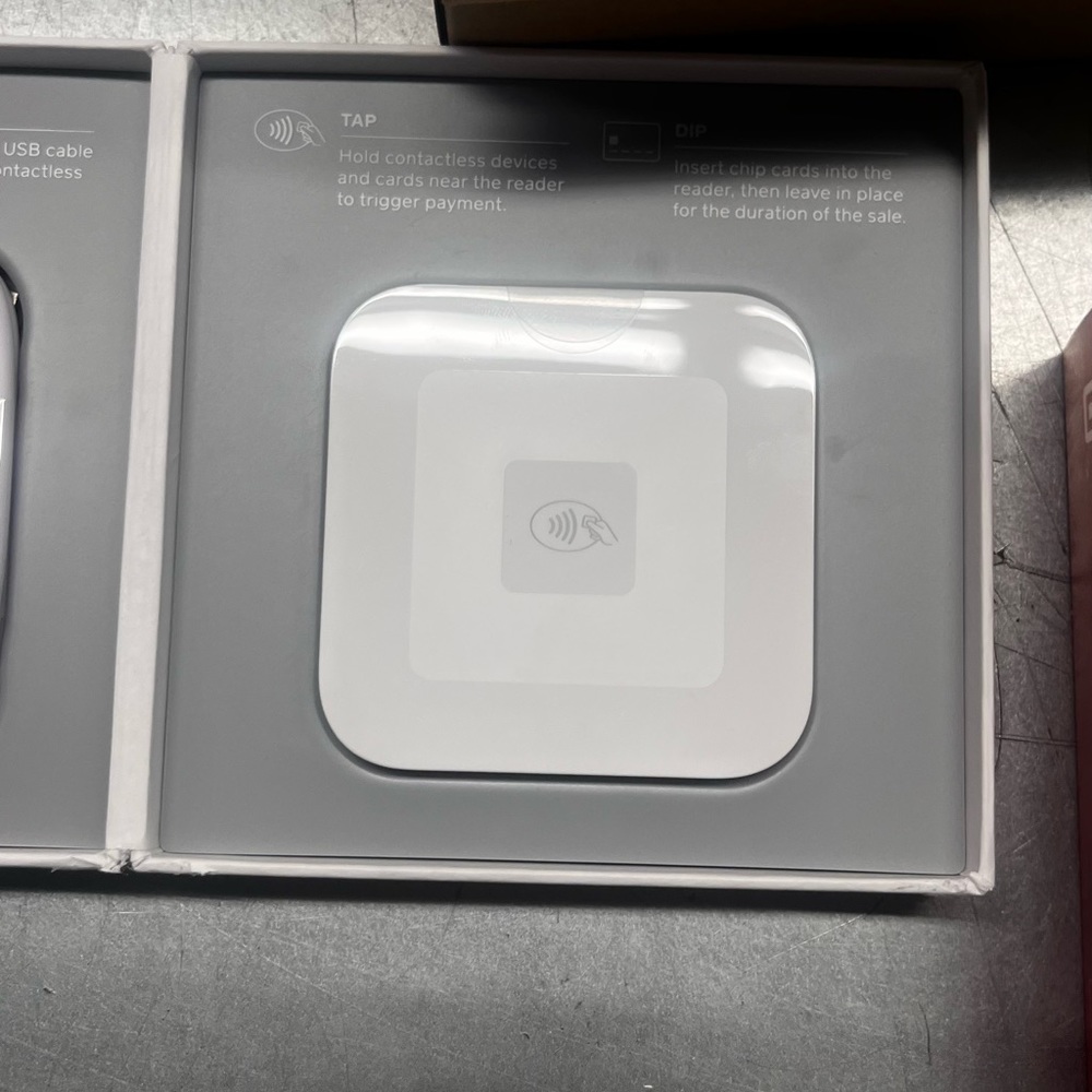 Square reader sealed